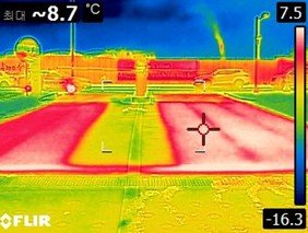 지하 매립형 스노우 멜팅 시스템의 신뢰성과 효율을 높여주는 FLIR 열화상카메라